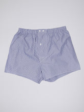 Carica l'immagine nel visualizzatore di Gallery, Boxer Uomo Riga Blu