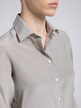 Carica l'immagine nel visualizzatore di Gallery, Camicia Donna Seta Tortora