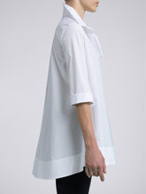 Carica l'immagine nel visualizzatore di Gallery, Blusa Donna Elaine Cotone Bianco