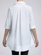 Carica l'immagine nel visualizzatore di Gallery, Blusa Donna Elaine Cotone Bianco