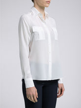 Carica l'immagine nel visualizzatore di Gallery, Camicia Donna Sophie Seta Bianco