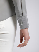 Carica l'immagine nel visualizzatore di Gallery, Camicia Donna Sophie Seta Tortora