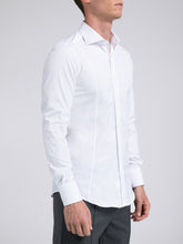 Carica l'immagine nel visualizzatore di Gallery, Camicia Uomo Goya Cotone Stretch Bianco
