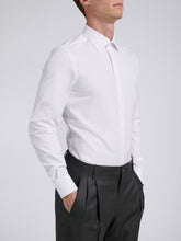 Carica l'immagine nel visualizzatore di Gallery, Camicia Uomo LDC06 Cotone Royal Oxford Bianco
