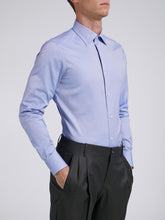 Carica l'immagine nel visualizzatore di Gallery, Camicia Uomo LDC06 Cotone Royal Oxford Blu