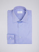 Carica l'immagine nel visualizzatore di Gallery, Camicia Uomo LDC06 Cotone Royal Oxford Blu