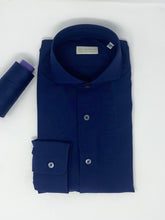 Carica l'immagine nel visualizzatore di Gallery, Camicia Uomo LDC08 Jersey tecnico Blu Navy
