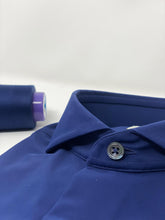 Carica l'immagine nel visualizzatore di Gallery, Camicia Uomo LDC08 Jersey tecnico Blu Navy