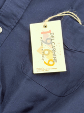 Carica l'immagine nel visualizzatore di Gallery, Camicia OCBD Oxford Navy Del Carmine 1969
