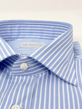 Carica l&#39;immagine nel visualizzatore di Gallery, Camicia Bacchetta Azzurra Royal Oxford Collo Saint Tropez
