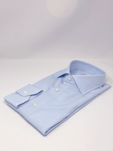 Carica l&#39;immagine nel visualizzatore di Gallery, Camicia Azzurra Collo Francese
