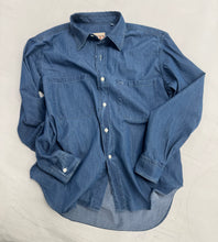Carica l'immagine nel visualizzatore di Gallery, Camicia AYRTON Denim Mid-Wash 1969
