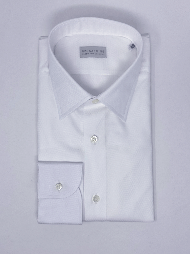Camicia Cerimonia Bianca Collo Italiano