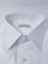 Carica l&#39;immagine nel visualizzatore di Gallery, Camicia Cerimonia Bianca Collo Italiano
