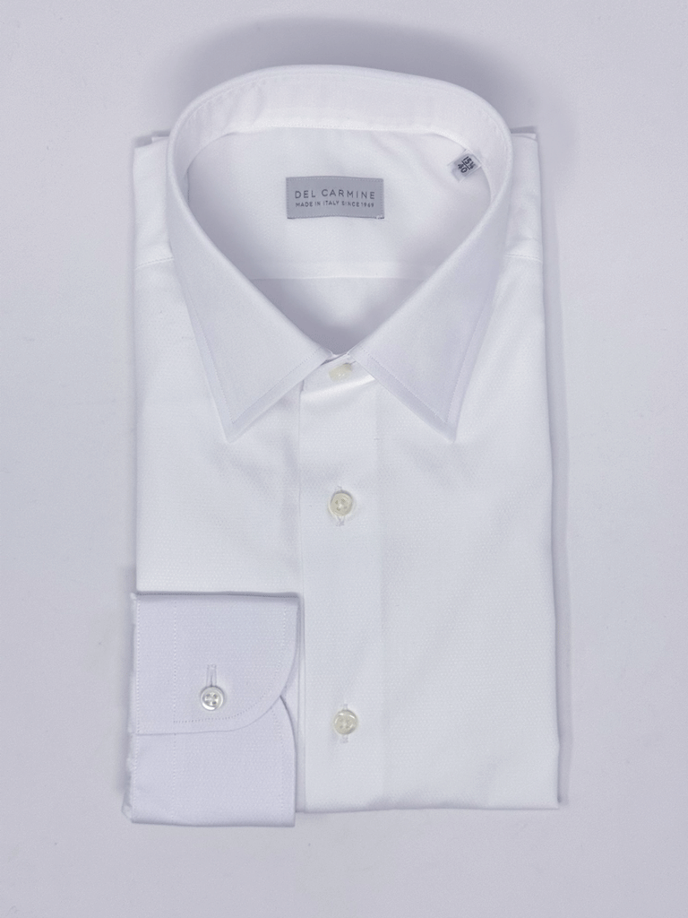Camicia Cerimonia Bianca Collo Italiano