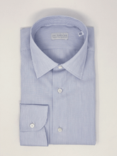 Carica l&#39;immagine nel visualizzatore di Gallery, Camicia Righina Blu Collo Italiano
