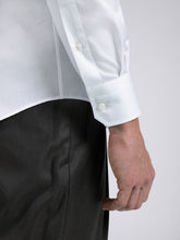 Carica l&#39;immagine nel visualizzatore di Gallery, Camicia Uomo LDC03 Cotone Natural Stretch Pinpoint Bianco
